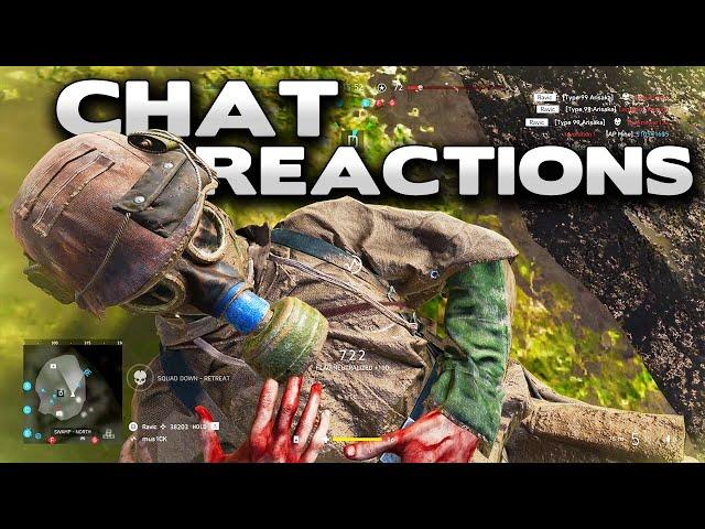 Legendary Chat Reactions in Battlefield 5