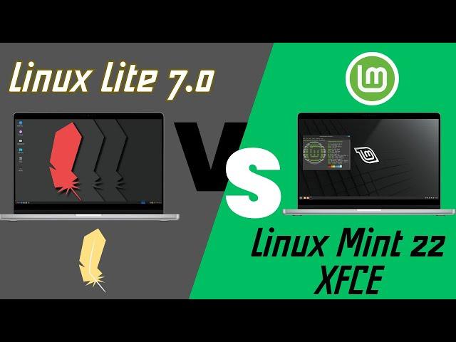 Linux Lite 7.0 vs Linux Mint 22 XFCE | RAM Consumption