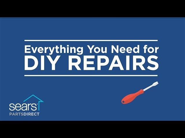 Sears PartsDirect Has Everything You Need for DIY Repairs