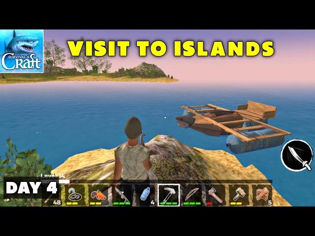 Survival and Craft: Multiplayer - How to visit Islands #raft