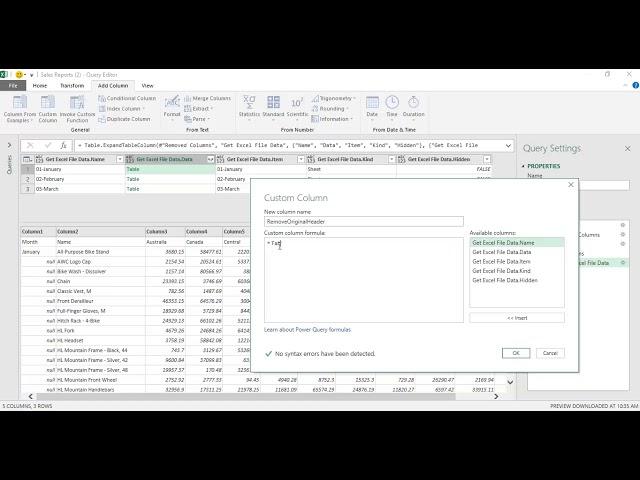 PowerQuery - Merge Multiple Excel Workbook into Single Workbook Step by Step