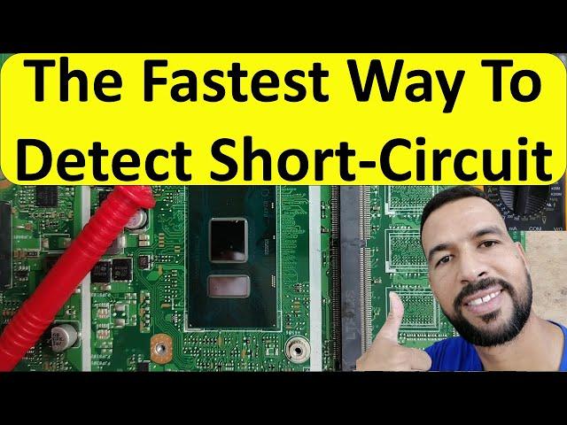 The Fastest Way to Detect Short-Circuits on a Laptop Motherboard | Expert Laptop Repair Guide