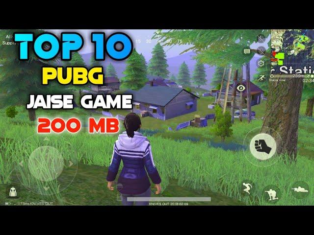 Top 10 pubg game under 200mb