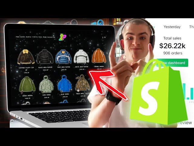 HOW TO DESIGN A CLOTHING BRAND WEBSITE IN 1 HOUR USING SHOPIFY 2024