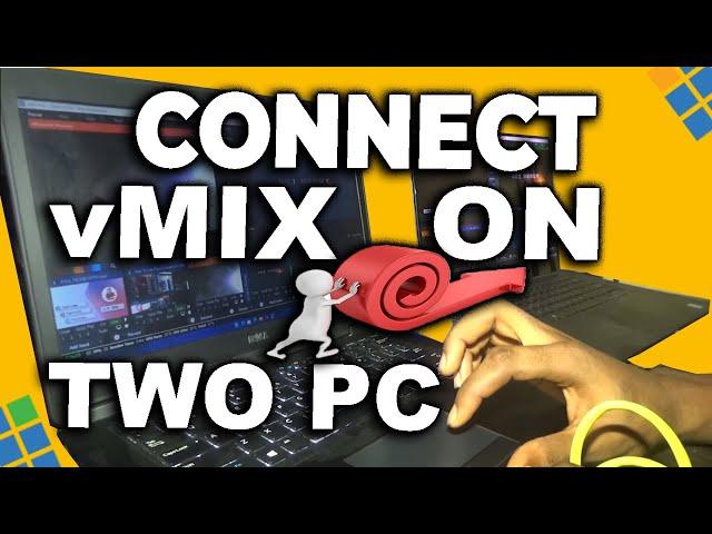 How To Use vMix On Two Computers | Connect Zoom, Lyrics & Scripture