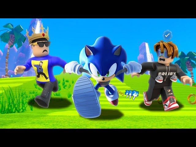 I Taught My Brother The UPDATE & Did THIS! (Sonic Speed Simulator)