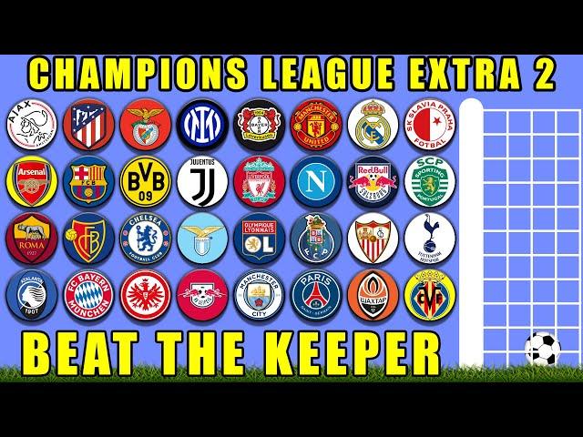 Champions League Extra 2 - Beat The Keeper Marble Race / Marble Race King