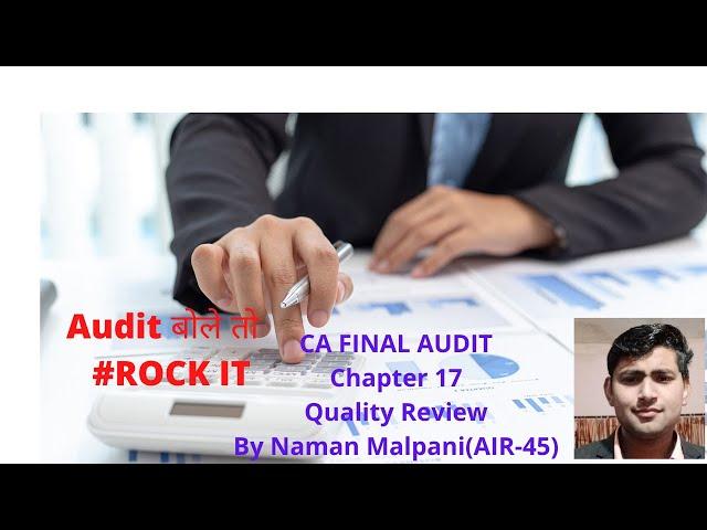 Quality Review CA Final Audit Revision(Amended) for May 2021/Nov 2021 Part 1