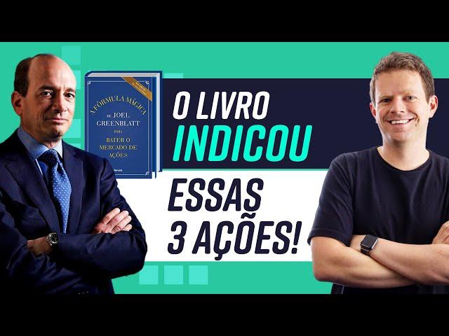 3 AÇÕES BARATAS de empresas DE QUALIDADE (A FÓRMULA MÁGICA de Joel Greenblatt)