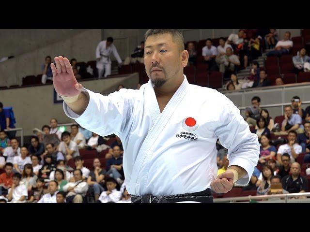 勇壮！空手トップ選手の形『壮鎮』Karate kata "Sochin" by top fighters in Japan