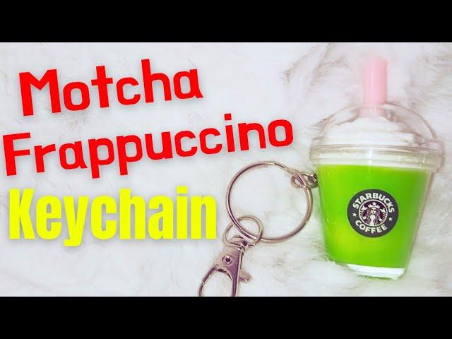 DIY - How to Make a Starbucks Matcha Frappuccino Keychain!