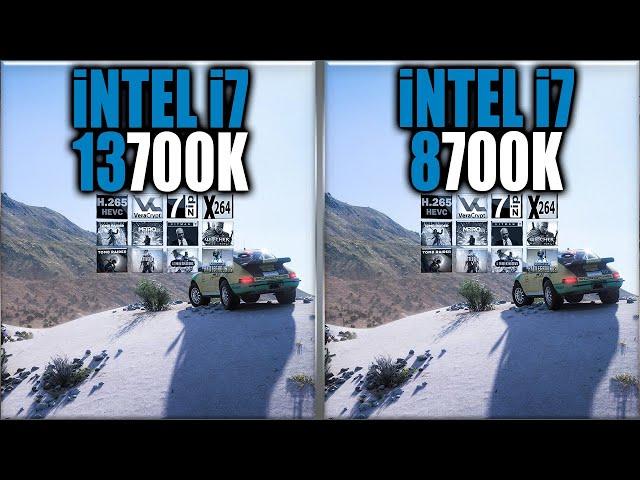 13700K vs 8700K Benchmarks | 15 Tests - Tested 15 Games and Applications