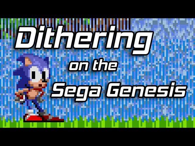 Dithering on the Sega Genesis with Composite Video