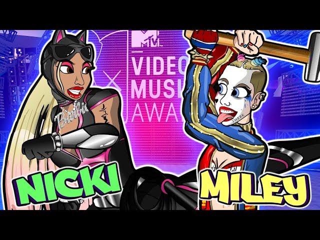 Kitty Minaj vs Miley Quinn (Celebrities in DC) | POPJUSTICE