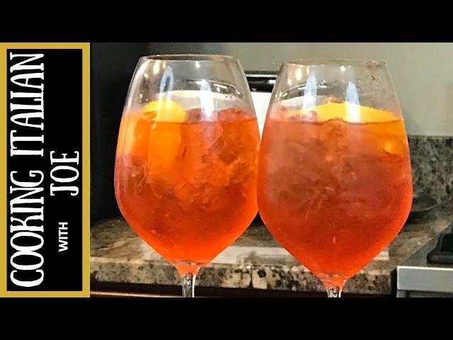 Aperol Spritz Italian Cocktail | Cooking Italian with Joe