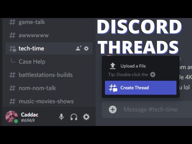 New Discord Feature: THREADS!