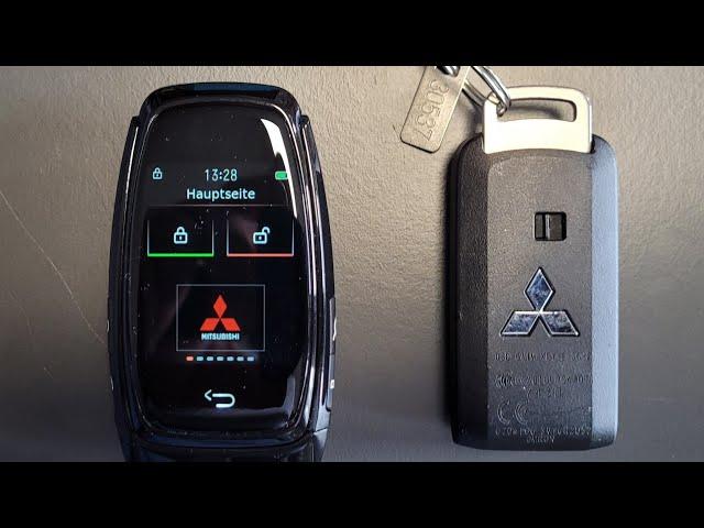 LCD Schlüssel Smart Key / Keyless Entry im mitsubishi outlander.