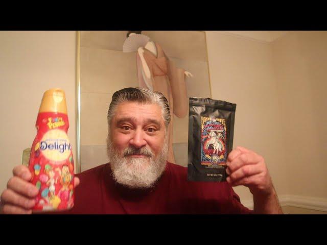 Bones Co Electric Unicorn Fruity Cereal Coffee & Fruity Pebbles Creamer.