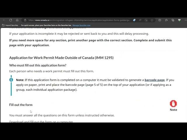 How to Apply for Work Permit Canada Online Step by Step with LMIA Full form filling