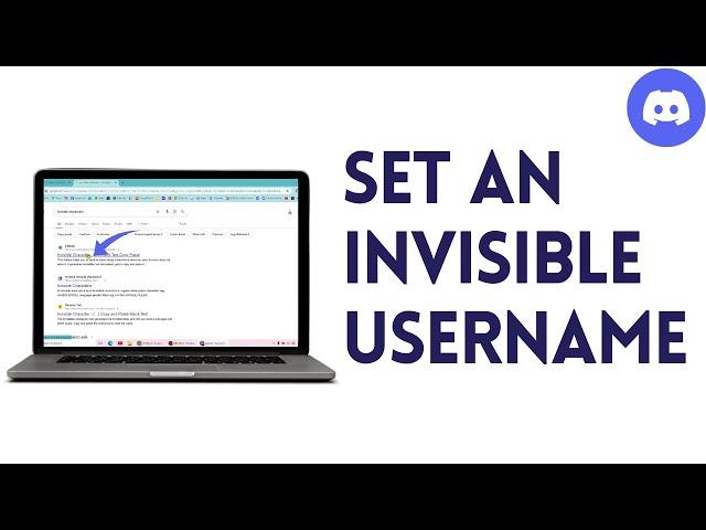 How To Set An Invisible Username On Discord 2024 (METHOD)