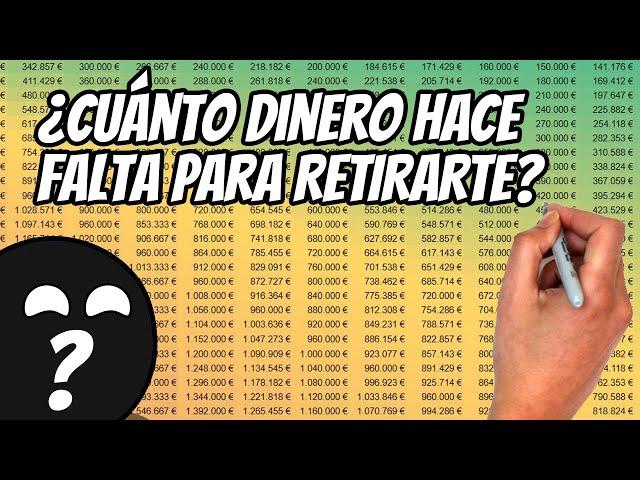  ¿Cuánto DINERO necesitas para alcanzar la LIBERTAD FINANCIERA? Explicación paso a paso