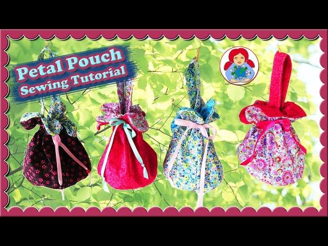 DIY | Petal Pouch • Tep by Step instructions • Sami Doll Tutorials