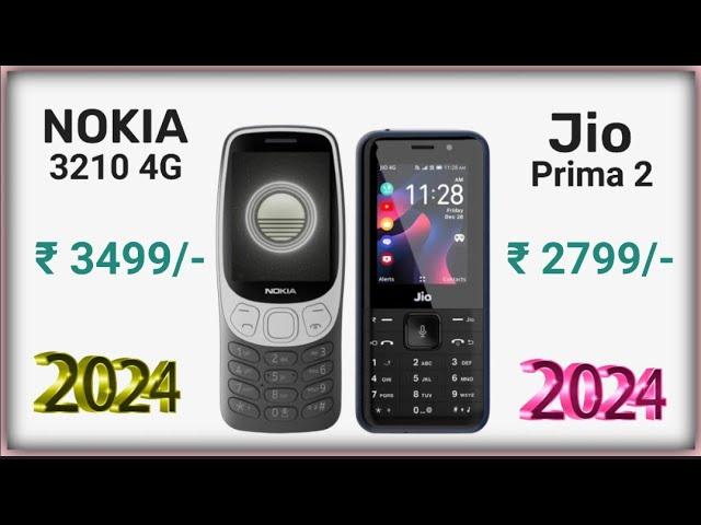 Nokia 3210 4G  JioPhone Prima 2 - 4G Keypad Phone