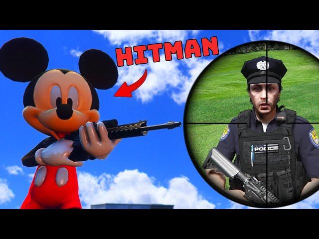 Hitman Mickey Mouse in GTA 5 RP