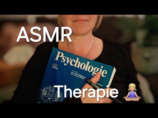 ASMR NL  Dutch | Therapist listens to you and gives advice | Therapeut luistert en geeft advies 