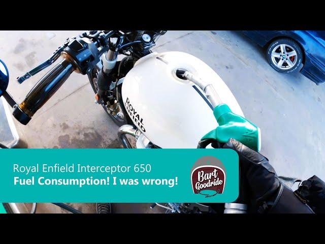 Royal Enfield Interceptor 650 fuel consumption test! I was so wrong!