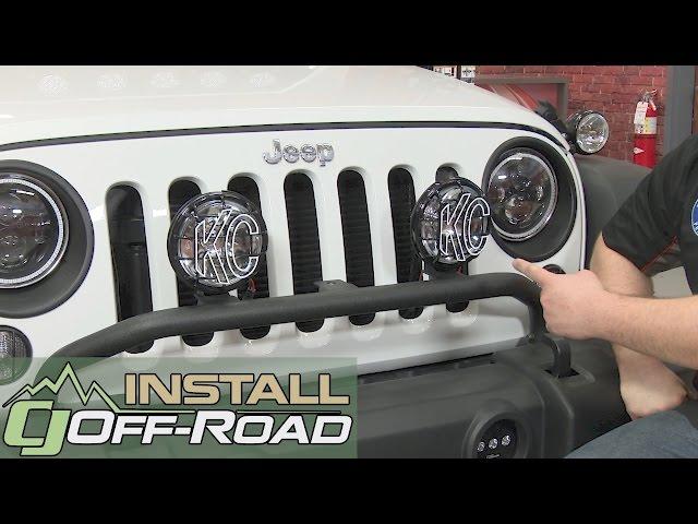 KC HiLiTES Off-Road Spot Light Apollo Pro Halogen Round 100W 6" Pair Installation