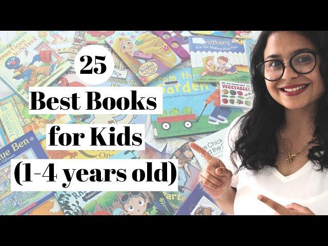 25 BEST BOOKS FOR KIDS (for 1, 2, 3 & 4 years old) | BEST Children's Books | Gautam Pragya