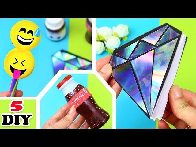 ТОП ЯРКИХ DIY ИЗ НИЧЕГО ПРИГОДИТСЯ ВСЕГДА ~ БЛОКНОТ~ КАНЦЕЛЯРИЯ ~ Back to School 2018