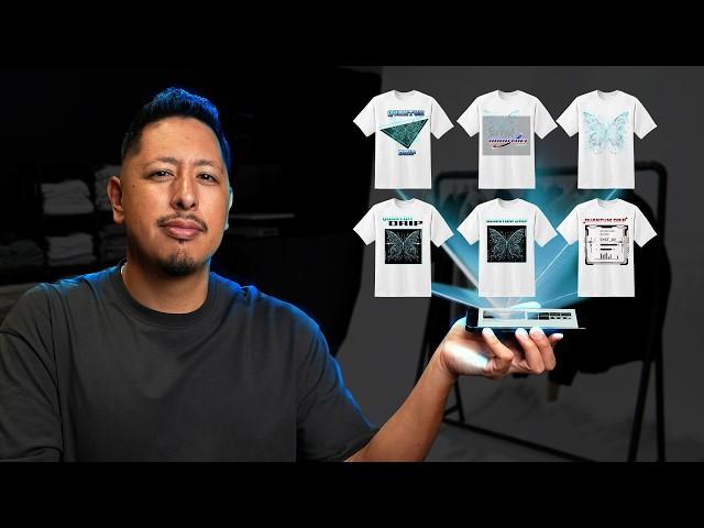 How To Start A CLOTHING BRAND on a BUDGET ($100) in 2025 Using AI Step X Step Guide