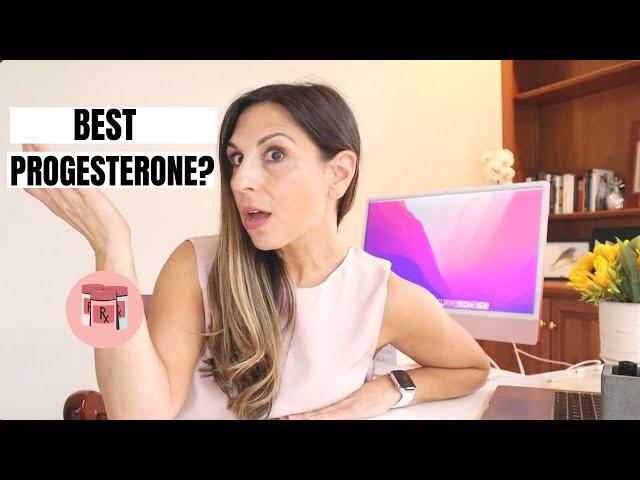 What's the best type of progesterone to use as a part of menopausal hormone therapy?