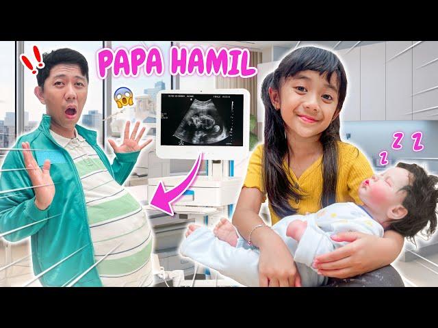 SAMANTHA PANIK PAPA HAMIL MELAHIRKAN ADIK BAYI COWOK !!