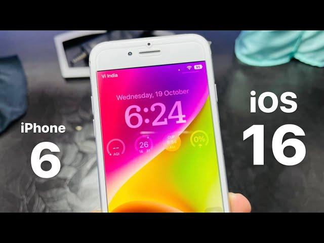 Update iPhone 6 on iOS 16 - Install iOS 16 on iPhone 6