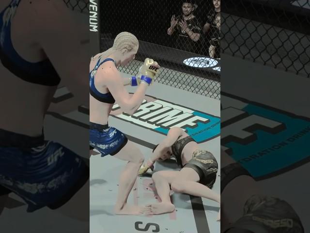 That combo fist to elbow push #ufc5 #knockoutcity ut