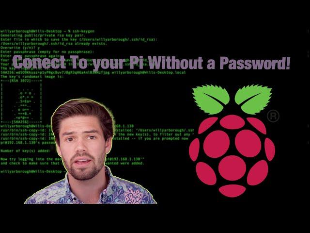 SSH into your Pi WITHOUT a Password with SSH Keys! | 4K TUTORIAL
