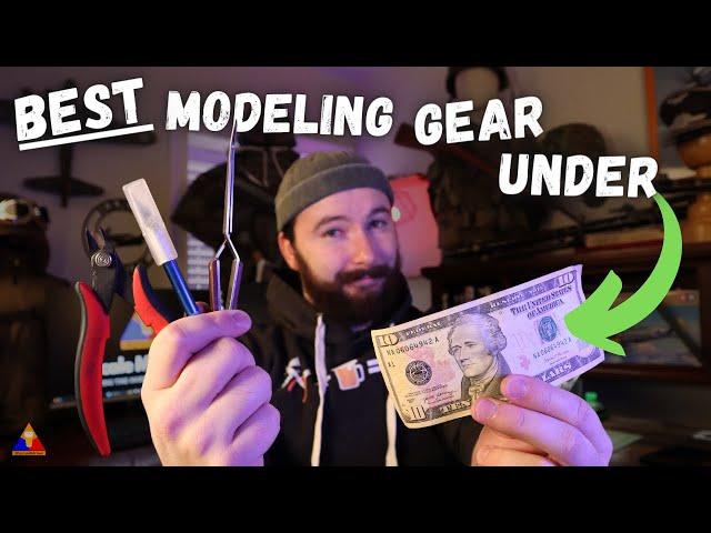 Five ESSENTIAL Scale Modeling Tools Under $10 | Plastic Model Tools for Beginners