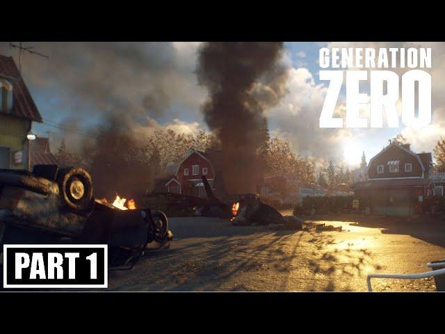 Generation Zero | Full Game Part 1 | Co-Op Gameplay