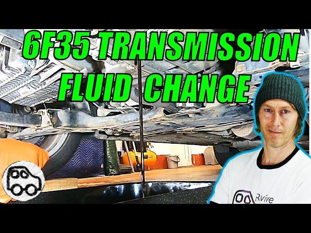 2013-2019 Ford Focus C Max Fusion Kuga 6F35 Transmission Fluid Change DIY // 1.5L Ecoboost