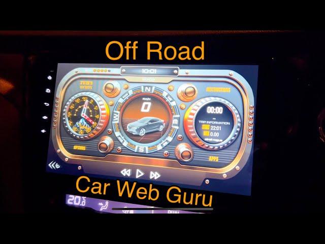 Review Offroad Theme from Car Web Guru for Android Head Unit