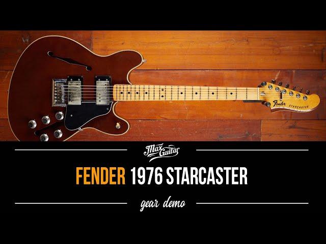 VINTAGE Goodness! - 1976 Fender Starcaster - Gear Demo