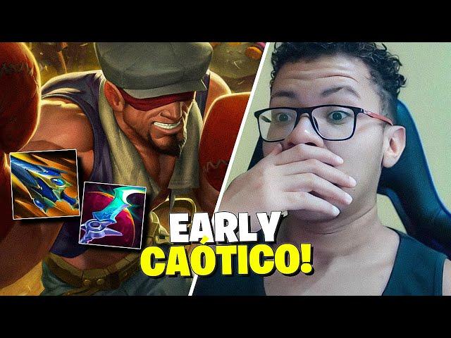 O EARLY GAME MAIS CAÓTICO DE LEE SIN!