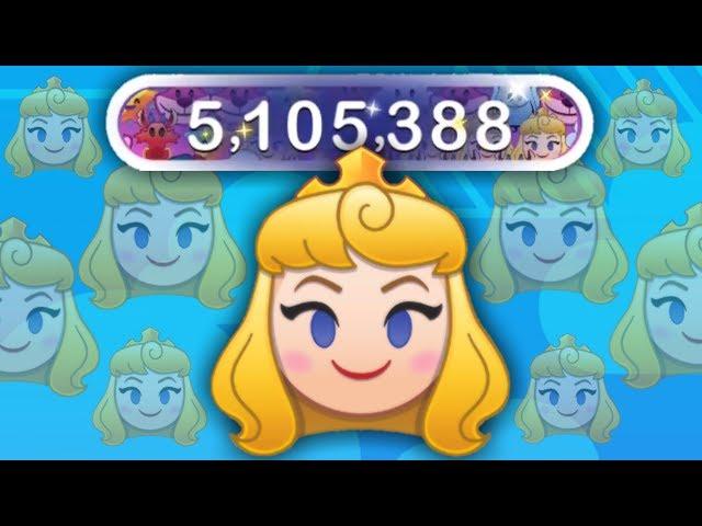 Disney Emoji Blitz - PRINCESS AURORA - skill level 5 - gameplay