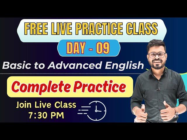 Day 9 | Level Up Your English: Basic to Advanced Course | English Speaking Practice