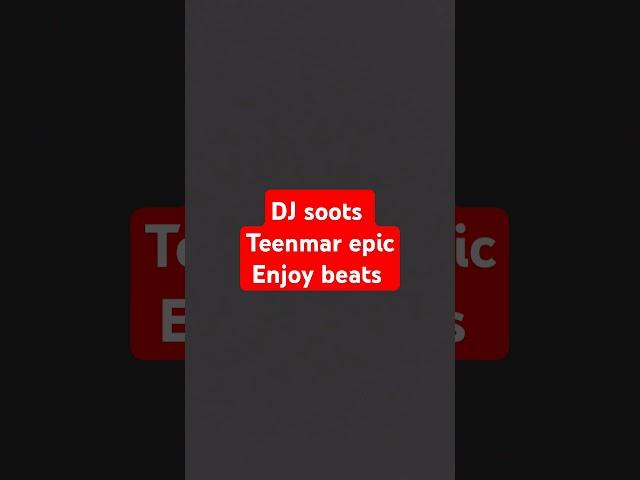 DJ beats Teenmar drums enjoy pandaga #DJ