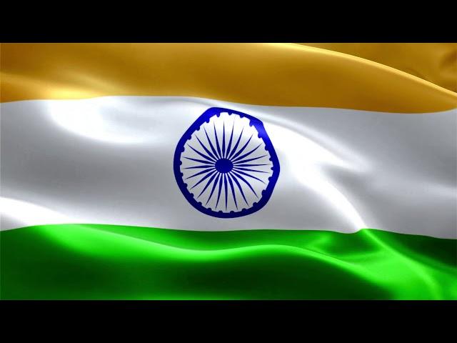 Indian Flag Video Background 4K | High Quality Flags | Free Stock Video 2023 | Siddam Bharat