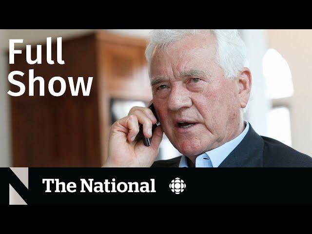 CBC News: The National | Frank Stronach arrested, charged with rape